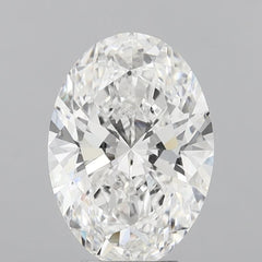 6.02 ct D Colour VVS2 Clarity Oval Shape Lab Grown Diamond