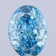 1.56 ct  Colour VVS2 Clarity Oval Shape Coloured Lab Grown Diamond