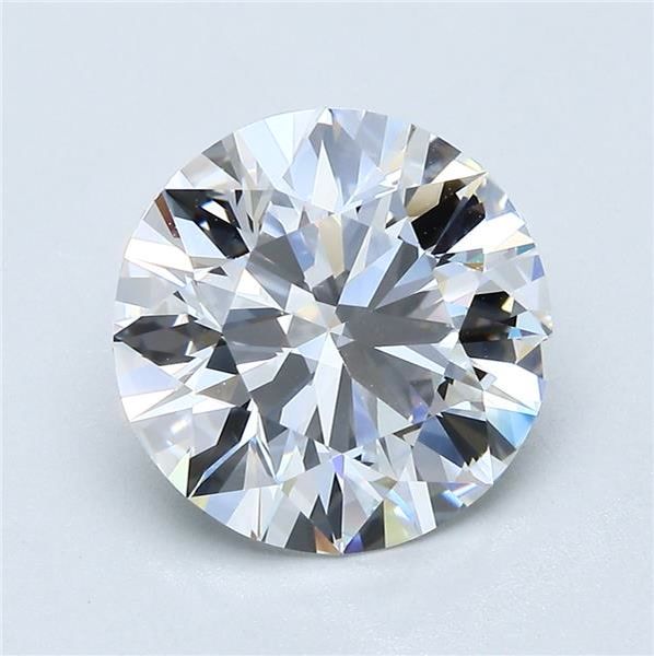 4.01 ct F Colour VVS2 Clarity Round Shape Natural Diamond