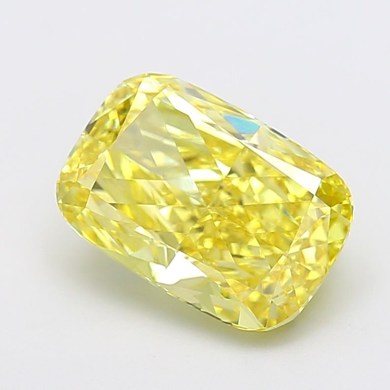 4.83 ct  Colour VVS2 Clarity Cushion Shape Coloured Lab Grown Diamond