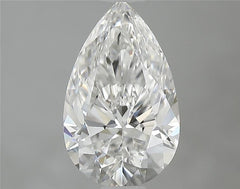 1.02 ct F Colour VVS1 Clarity Pear Shape Natural Diamond