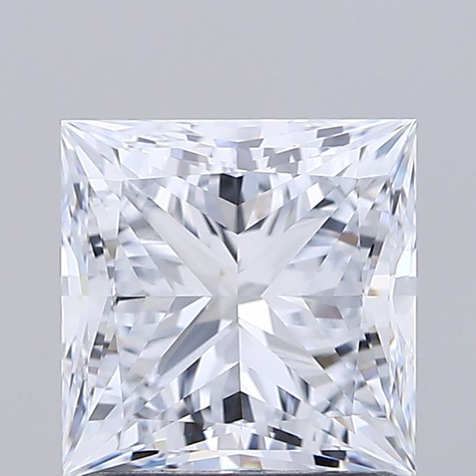 1.72 ct G Colour VVS2 Clarity Princess Shape Lab Grown Diamond