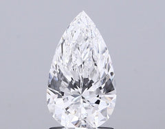1.6 ct E Colour VVS2 Clarity Pear Shape Lab Grown Diamond