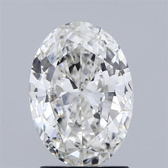 1.5 ct G Colour VVS2 Clarity Oval Shape Lab Grown Diamond