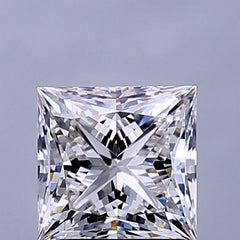1.8 ct E Colour VVS2 Clarity Princess Shape Lab Grown Diamond