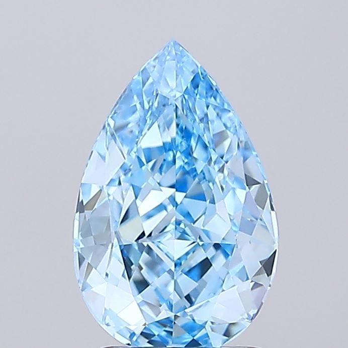 1.91 ct  Colour VVS2 Clarity Pear Shape Coloured Lab Grown Diamond