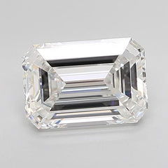 3.71 ct E Colour IF Clarity Emerald Shape Lab Grown Diamond