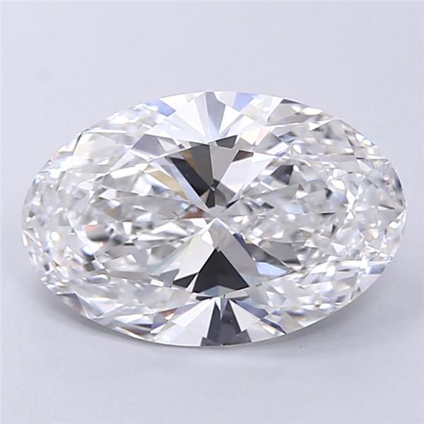 3.06 ct D Colour VVS2 Clarity Oval Shape Lab Grown Diamond