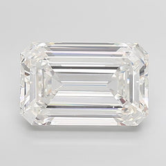 8.1 ct F Colour VVS2 Clarity Emerald Shape Lab Grown Diamond