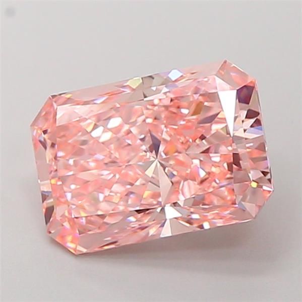 3.51 ct  Colour VVS2 Clarity Radiant Shape Coloured Lab Grown Diamond