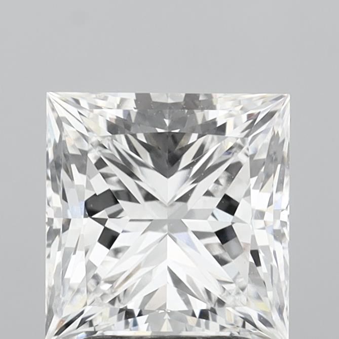 2.5 ct E Colour VVS1 Clarity Princess Shape Lab Grown Diamond