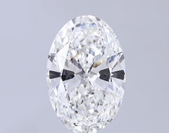 5.09 ct F Colour VVS2 Clarity Oval Shape Lab Grown Diamond