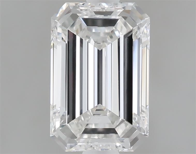 1.09 ct E Colour VVS2 Clarity Emerald Shape Lab Grown Diamond