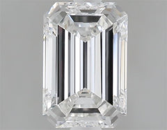 1.09 ct E Colour VVS2 Clarity Emerald Shape Lab Grown Diamond