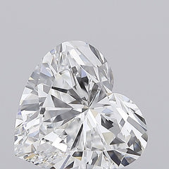 1.0 ct D Colour VVS2 Clarity Heart Shape Lab Grown Diamond