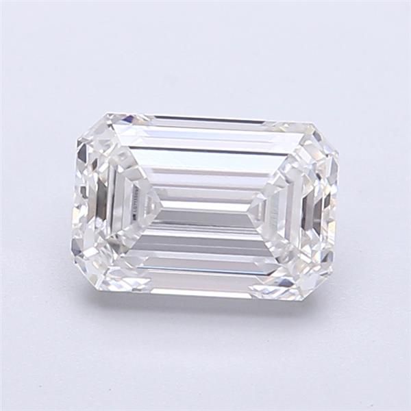 1.38 ct E Colour VVS1 Clarity Emerald Shape Lab Grown Diamond