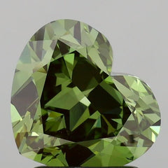 2.05 ct  Colour VVS2 Clarity Heart Shape Coloured Lab Grown Diamond