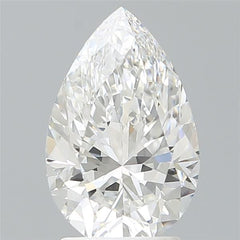 2.59 ct E Colour IF Clarity Pear Shape Lab Grown Diamond
