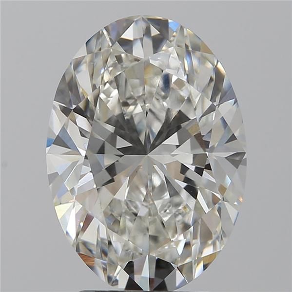 3.07 ct G Colour VVS2 Clarity Oval Shape Lab Grown Diamond