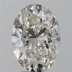 3.07 ct G Colour VVS2 Clarity Oval Shape Lab Grown Diamond