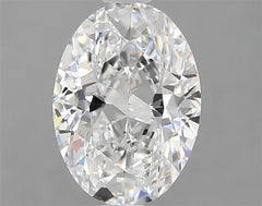 1.63 ct D Colour VVS1 Clarity Oval Shape Lab Grown Diamond