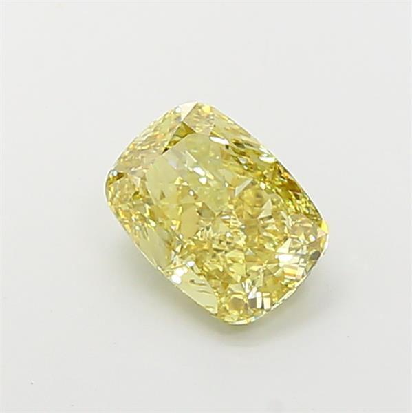 2.53 ct  Colour VVS2 Clarity Cushion Shape Coloured Lab Grown Diamond