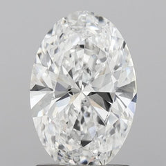 1.74 ct D Colour VS2 Clarity Oval Shape Lab Grown Diamond