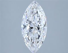 2.07 ct E Colour VVS1 Clarity Marquise Shape Lab Grown Diamond