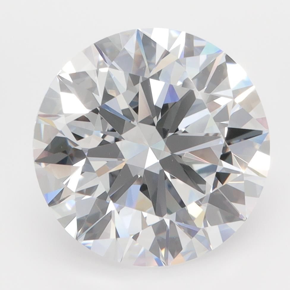 5.0 ct D Colour VVS2 Clarity Round Shape Lab Grown Diamond
