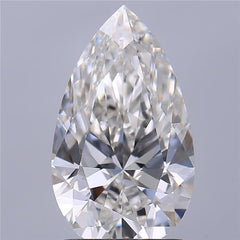 1.55 ct G Colour VVS1 Clarity Pear Shape Lab Grown Diamond