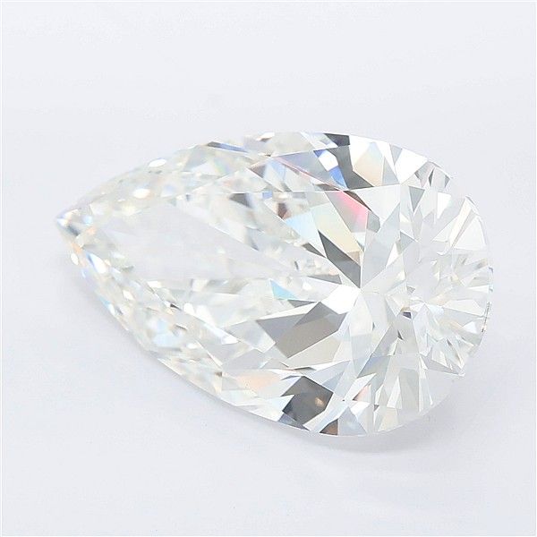 8.05 ct F Colour VVS2 Clarity Pear Shape Lab Grown Diamond