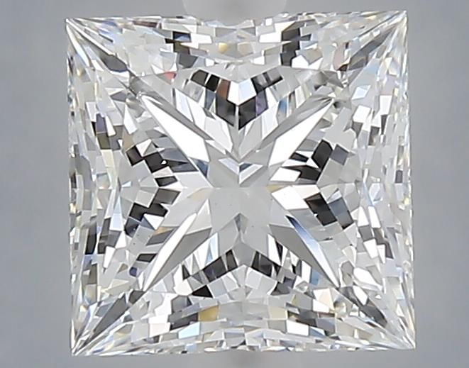 2.09 ct D Colour VVS2 Clarity Princess Shape Lab Grown Diamond