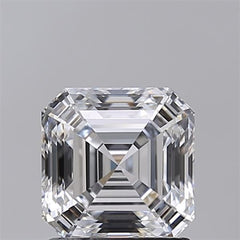 1.51 ct F Colour VVS2 Clarity Asscher Shape Lab Grown Diamond
