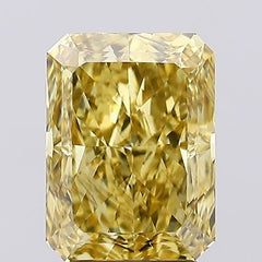3.51 ct  Colour SI1 Clarity Radiant Shape Coloured Lab Grown Diamond