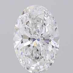 3.02 ct E Colour SI1 Clarity Oval Shape Lab Grown Diamond