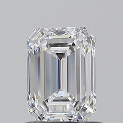 1.0 ct D Colour FL Clarity Emerald Shape Natural Diamond