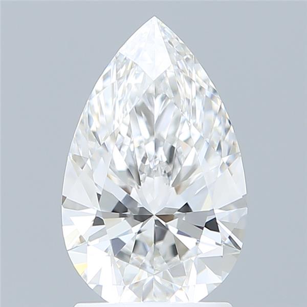 1.85 ct E Colour VVS2 Clarity Pear Shape Lab Grown Diamond
