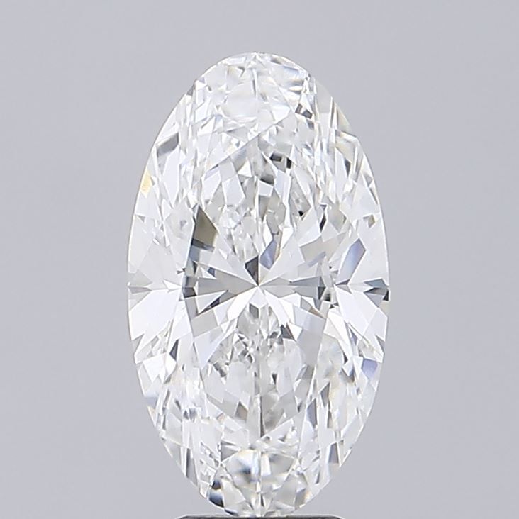 3.41 ct D Colour VVS2 Clarity Oval Shape Lab Grown Diamond