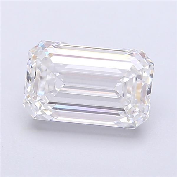 1.92 ct D Colour VVS2 Clarity Emerald Shape Lab Grown Diamond
