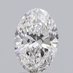 1.46 ct E Colour VVS2 Clarity Oval Shape Lab Grown Diamond