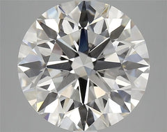 4.03 ct G Colour VVS2 Clarity Round Shape Lab Grown Diamond