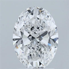 2.07 ct D Colour VVS2 Clarity Oval Shape Lab Grown Diamond