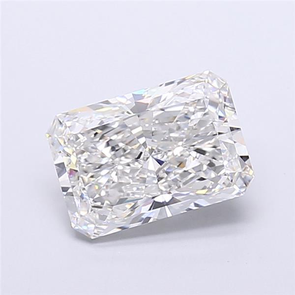 5.17 ct E Colour VVS2 Clarity Radiant Shape Lab Grown Diamond