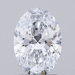 2.02 ct G Colour VVS1 Clarity Oval Shape Lab Grown Diamond