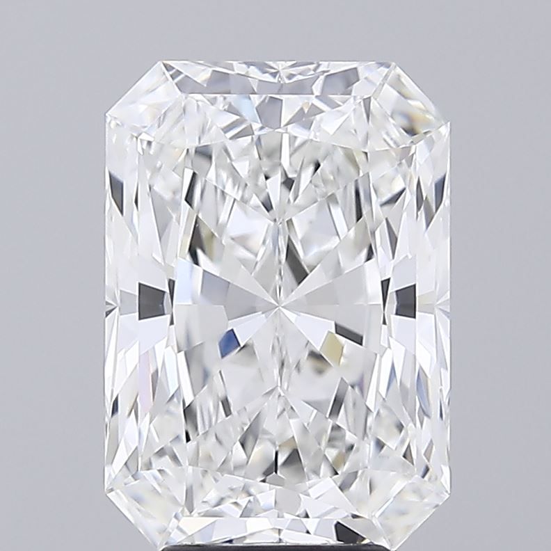 5.06 ct F Colour VVS2 Clarity Radiant Shape Lab Grown Diamond