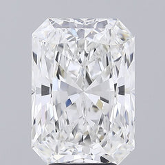 5.06 ct F Colour VVS2 Clarity Radiant Shape Lab Grown Diamond