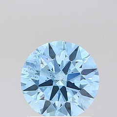 1.01 ct  Colour SI1 Clarity Round Shape Coloured Lab Grown Diamond