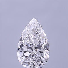 1.05 ct E Colour VVS1 Clarity Pear Shape Lab Grown Diamond