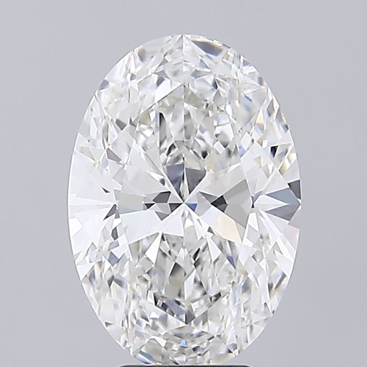 5.1 ct F Colour VVS2 Clarity Oval Shape Lab Grown Diamond
