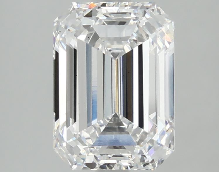 2.77 ct D Colour VS2 Clarity Emerald Shape Lab Grown Diamond